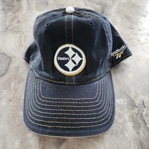 Vintage Reebok NFL Pittsburgh Steelers Hat OSFA Black
